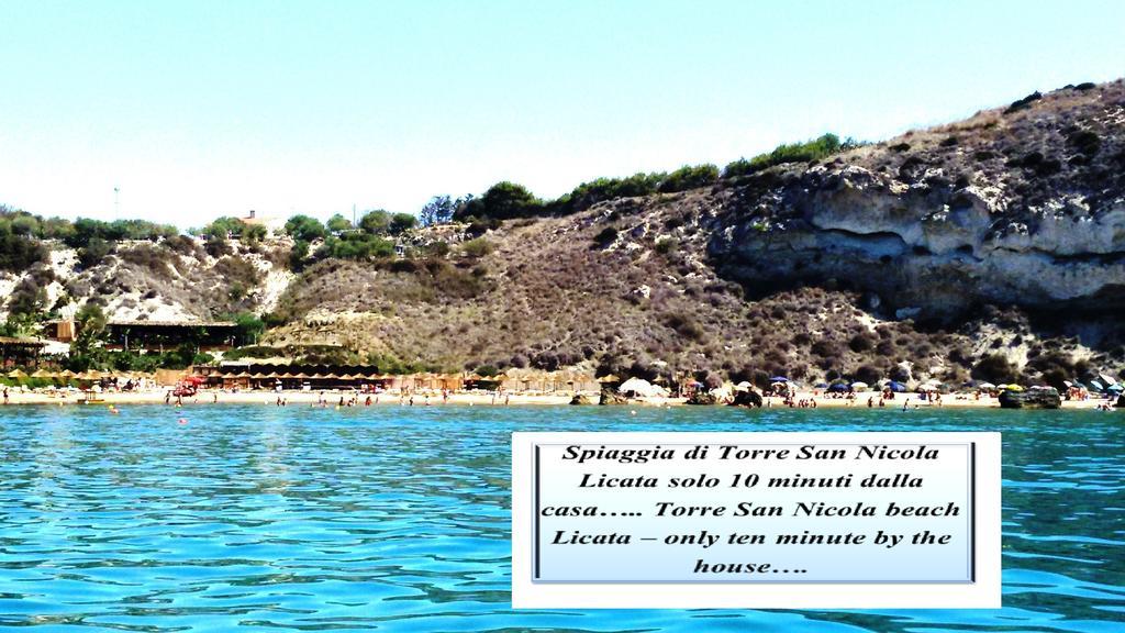 Vila Castel Sant'Angelo Sea View Licata Exteriér fotografie